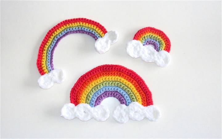 Crochet Rainbow Pattern - Step by Step Instructions