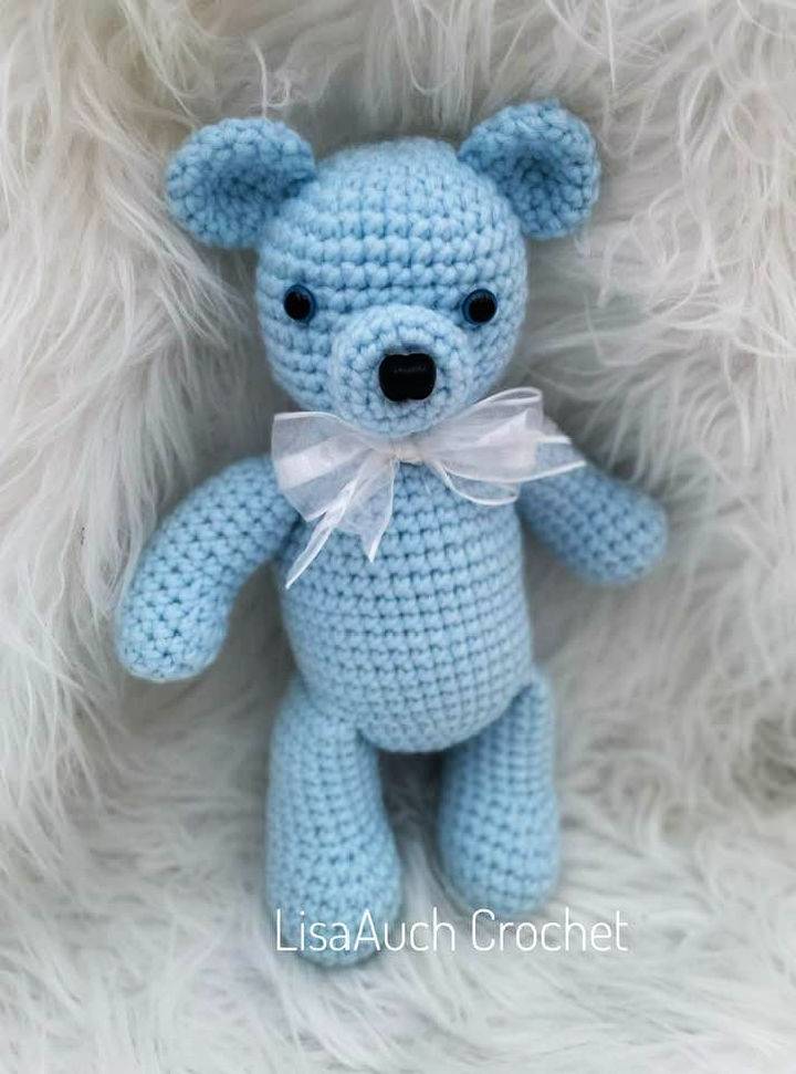 Crochet Teddy Bear Gift for Kids