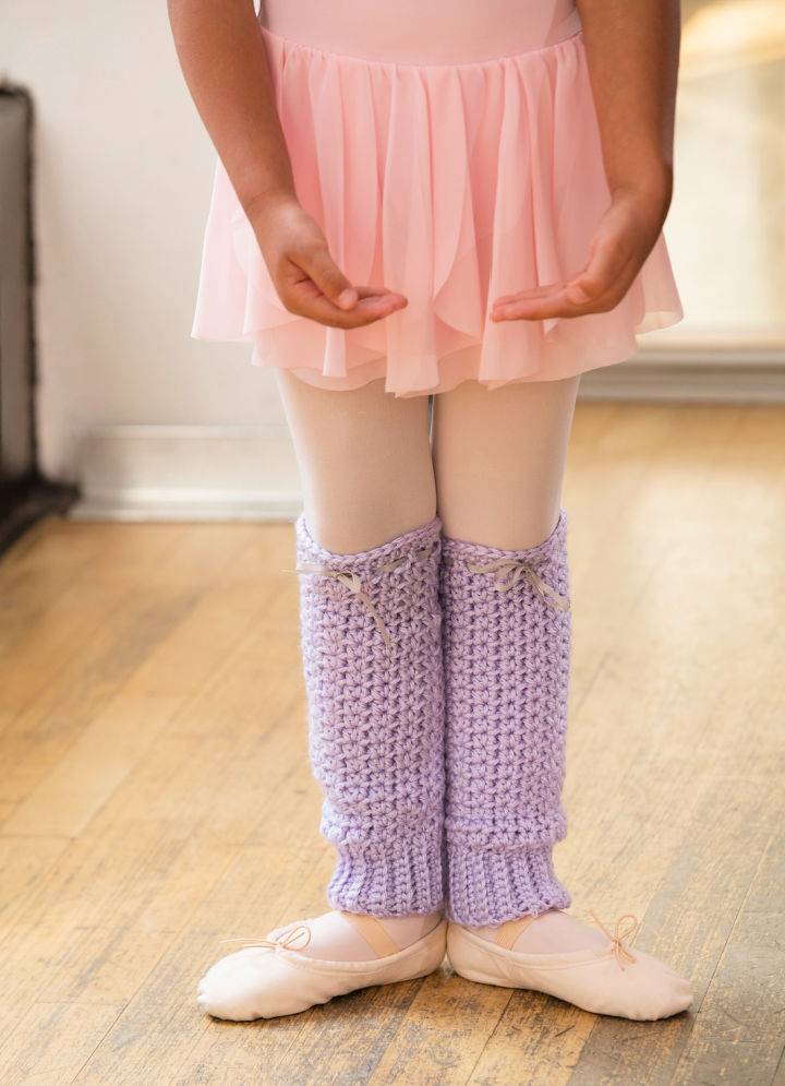 Crocheted Joy of Dance Leg Warmers - Free Pattern