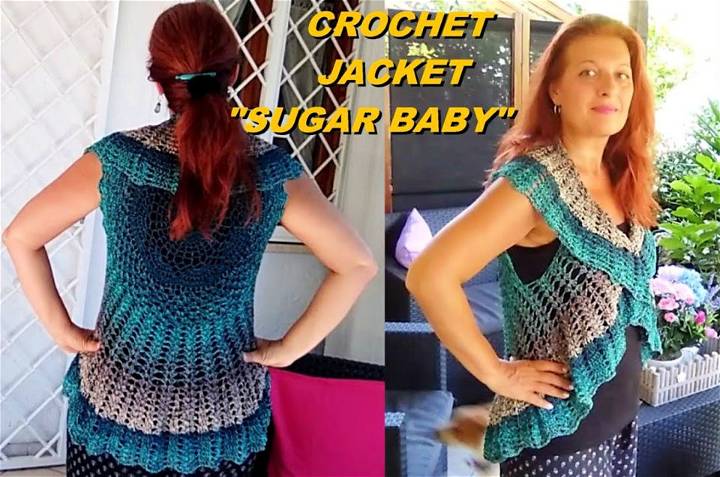 Crocheting a Mandala Bolero Vest - Free Pattern