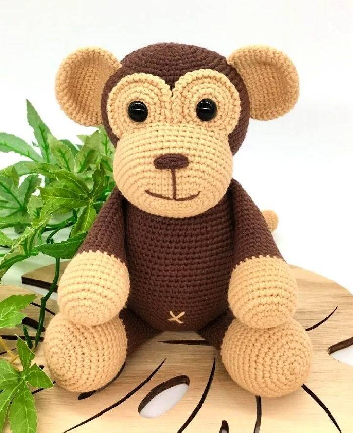 Crocheting a Max the Monkey Amigurumi Free Pattern