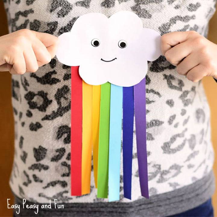 Cute Paper Rainbow Craft Ideas