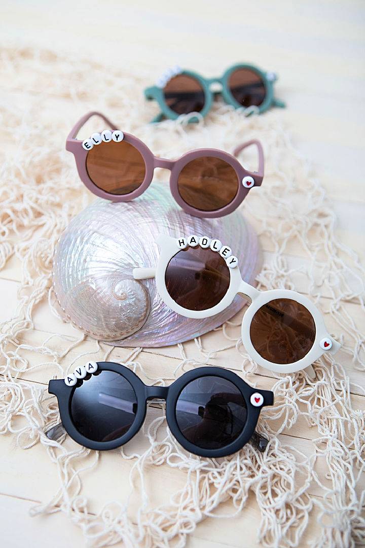 DIY Alphabet Bead Sunglasses for Kids