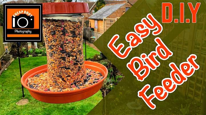 DIY Bird Feeder With Details Instructions