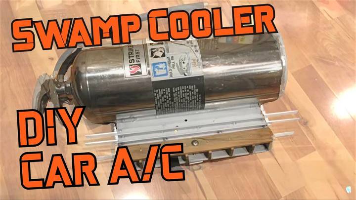 DIY Car Air Conditioner Vintage Swamp Cooler