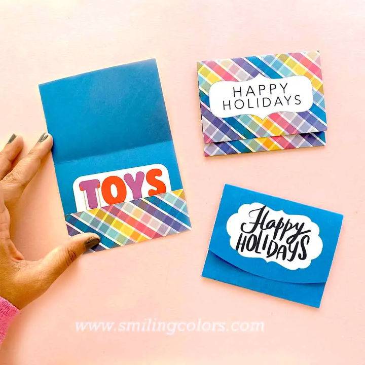 DIY Gift Card Envelope in 5 Minute