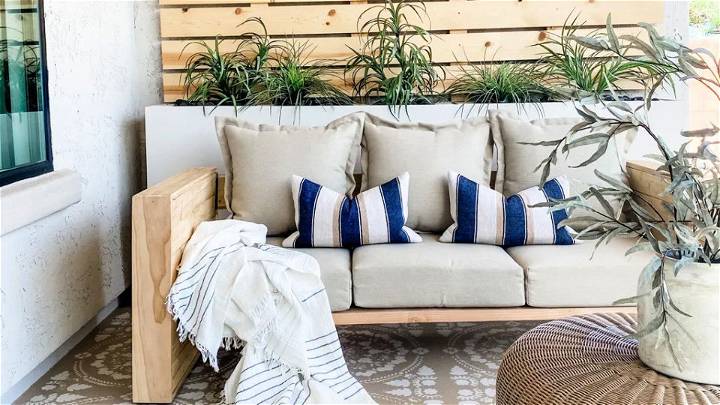 DIY Patio Couch in Just 5 Steps