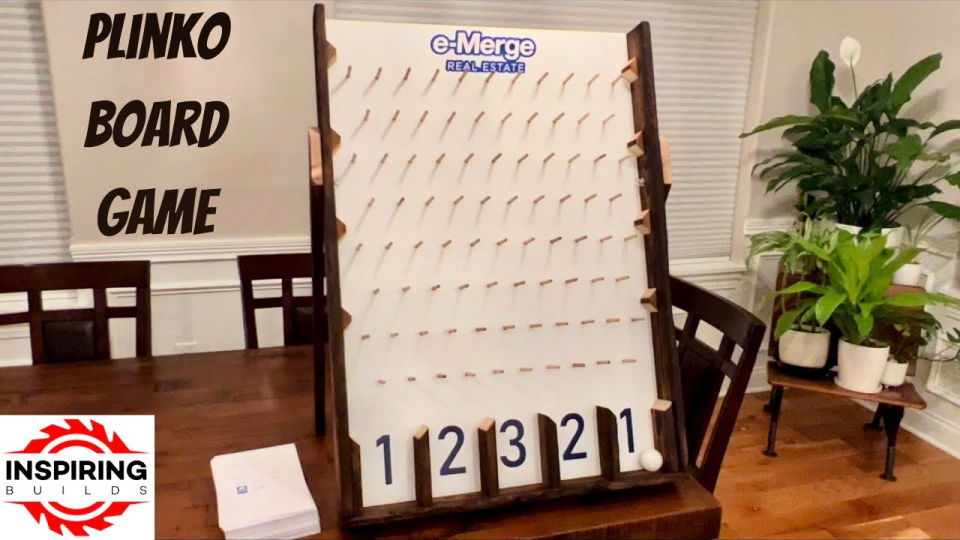 DIY Wood Plinko Board Tutorial