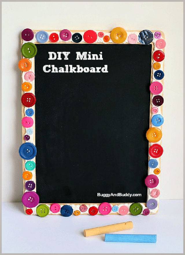 Decoden Chalkboard Back to School Craft