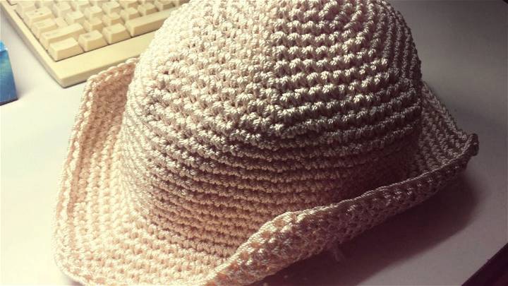 Easiest Cowboy Hat Crochet Pattern