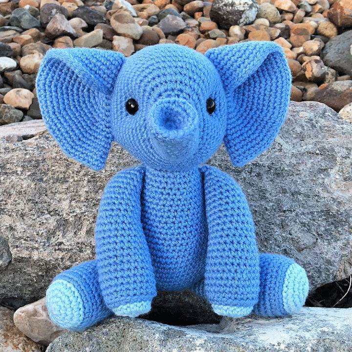 Easiest Esther the Elephant Amigurumi to Crochet