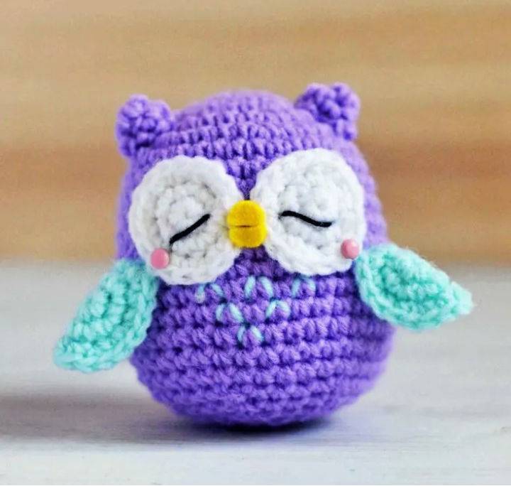 Easiest Mr. Murasaki Owl Amigurumi to Crochet