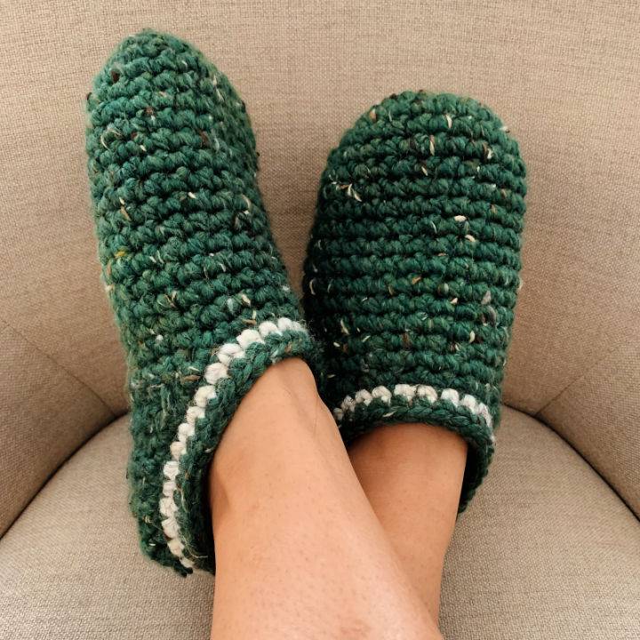 Easy Crochet Cozy Slippers for Women’s