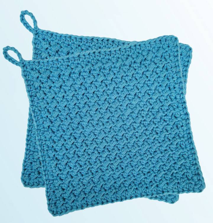 Easy Crochet Lisa's Potholders Tutorial
