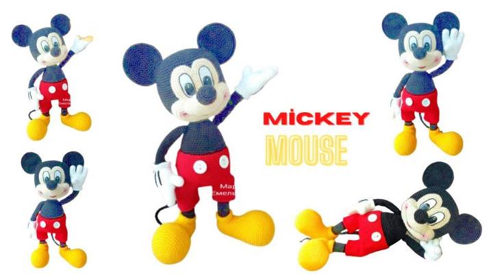 Easy Crochet Mickey Mouse Tutorial