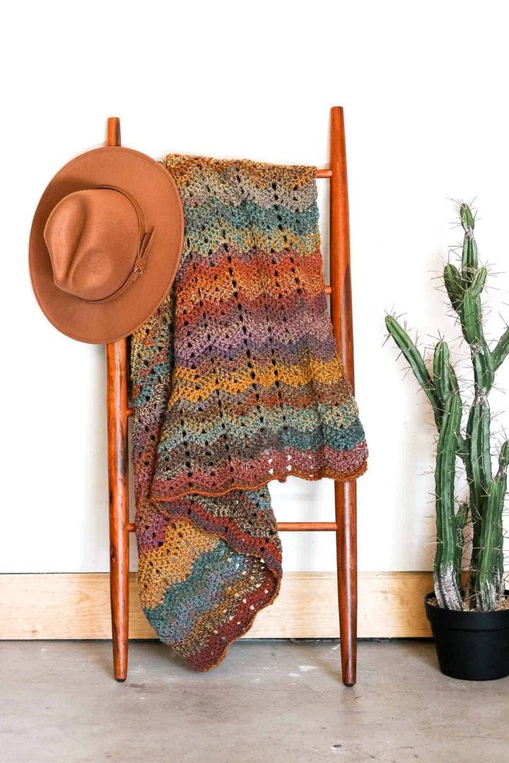 Easy Crochet Ripple Afghan Pattern for Beginners