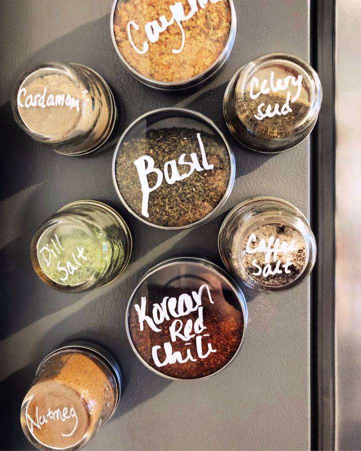 How to Make a Magnetic Spice Rack