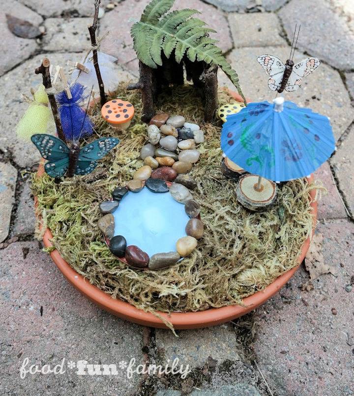 Easy DIY Miniature Fairy Garden