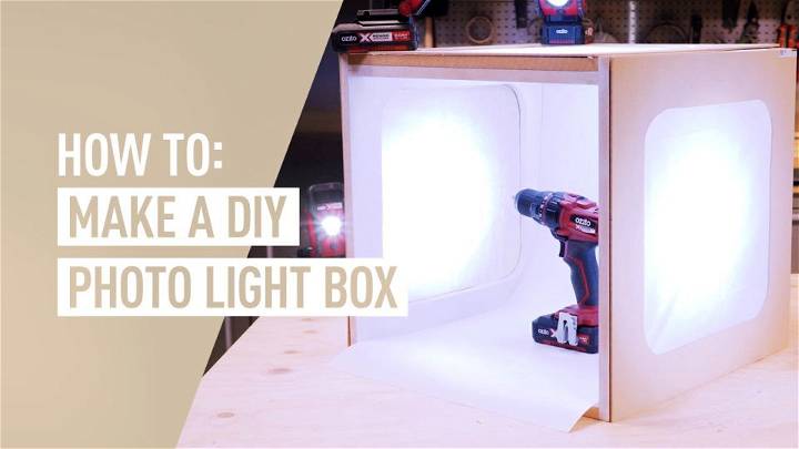 How to Make a Photography Light Box