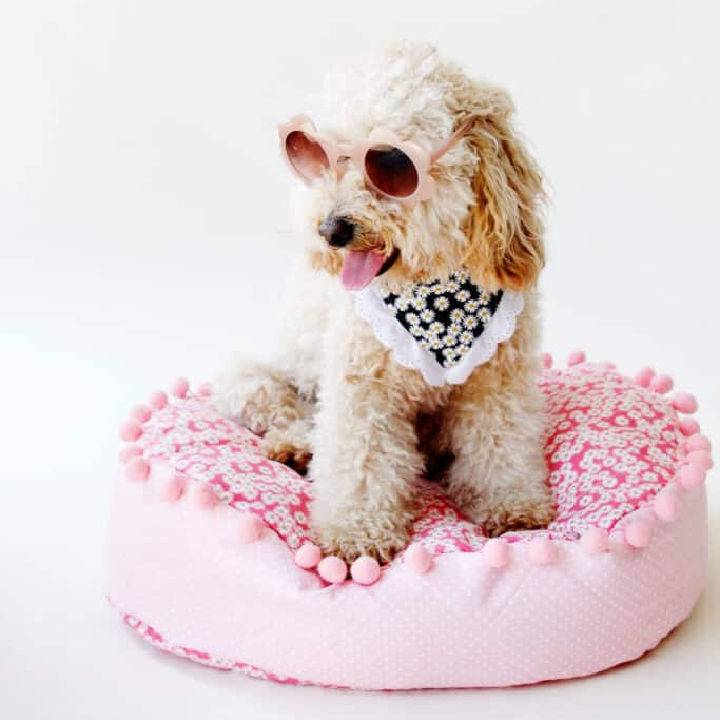 Easy Peasy DIY Cushion Style Dog Bed