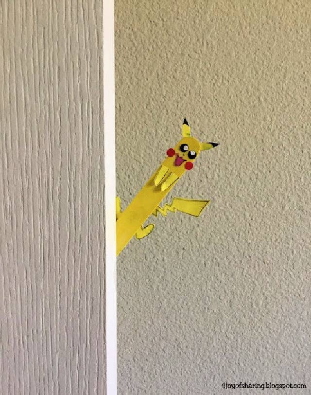 Easy Pikachu Puppet for Toddlers