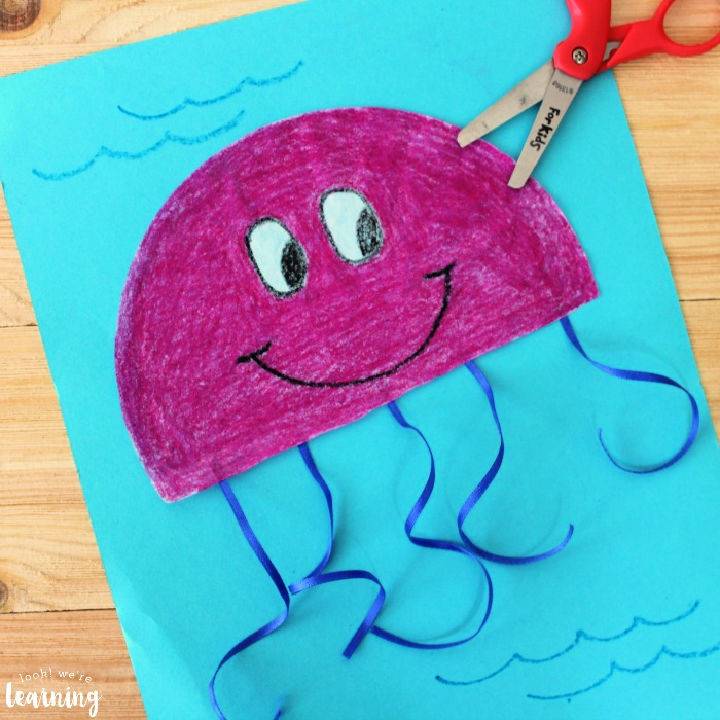 Easy to Make Coffee Filter Jellyfish