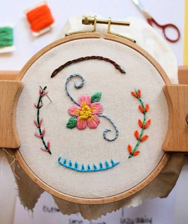 Embroidery Sampler Pattern