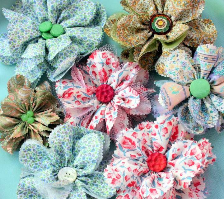 Create Your Own Fabric Flower