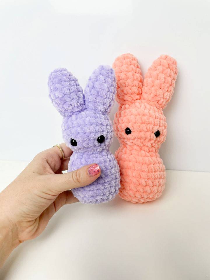 Fastest Crochet Peep Bunny Pattern