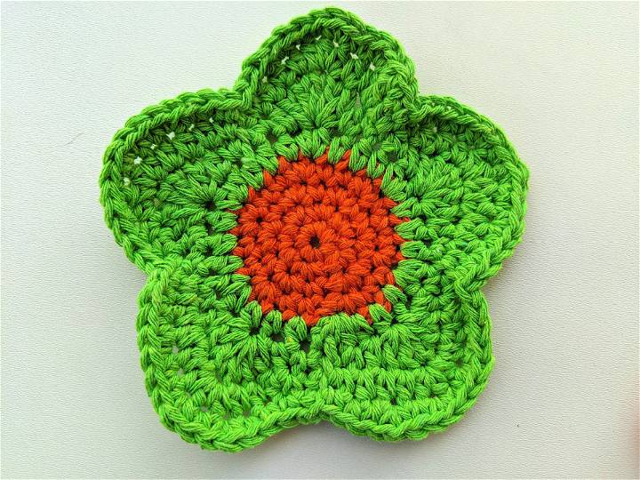 Fastest Crochet Flower Hot Pad Pattern