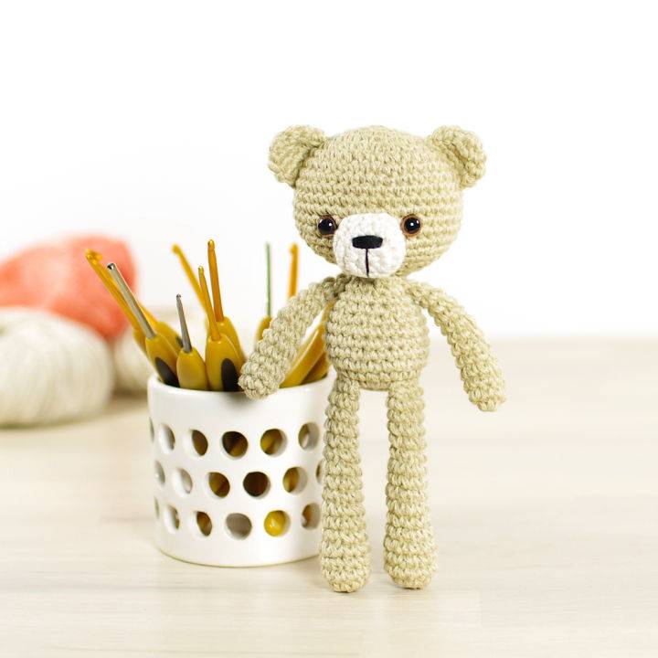 Fastest Crochet Small Teddy Bear Pattern