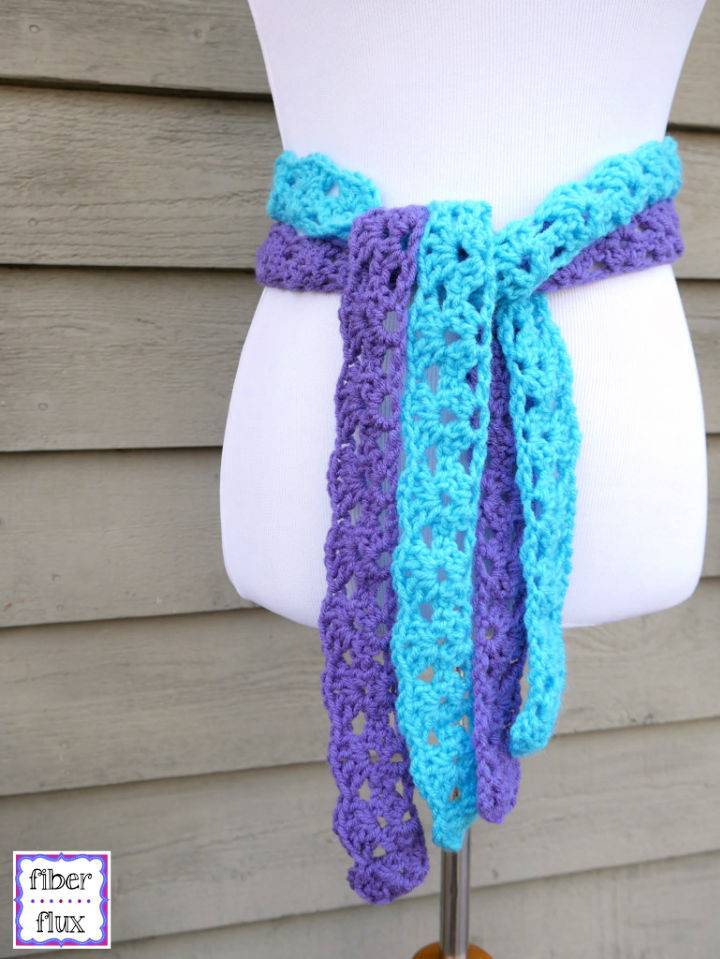 Free Crochet Lace Belt Pattern