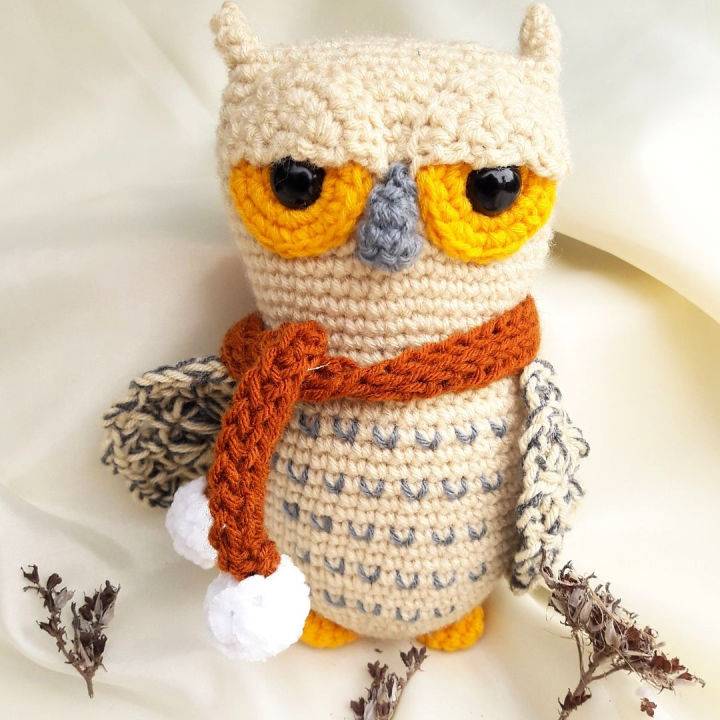  Free Crochet Macho the Owl Amigurumi Pattern