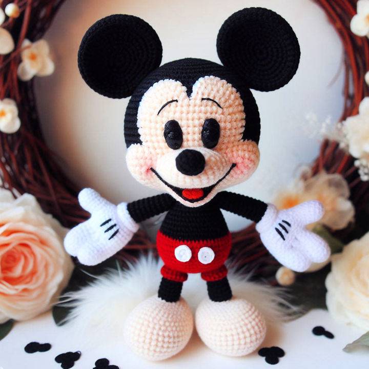 Free Crochet Mickey Mouse Amigurumi Pattern