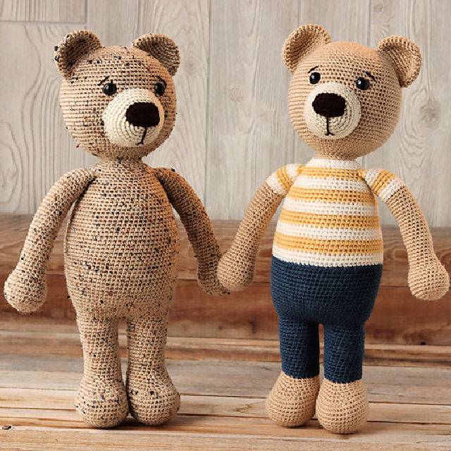Free Crochet Pattern for Mr. Teddy Bear