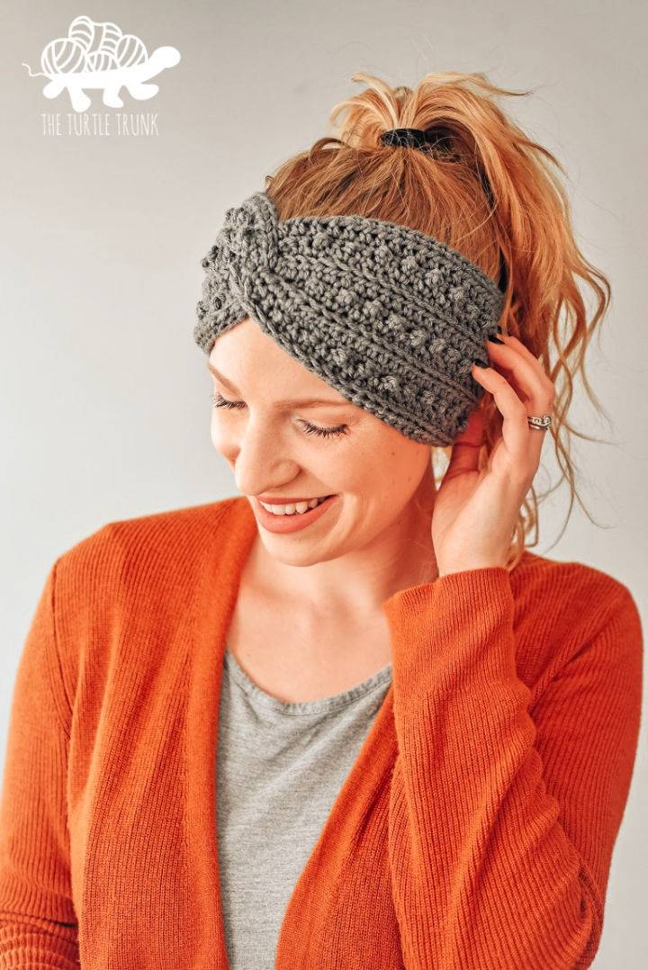 Free Crochet Picot Headband Pattern