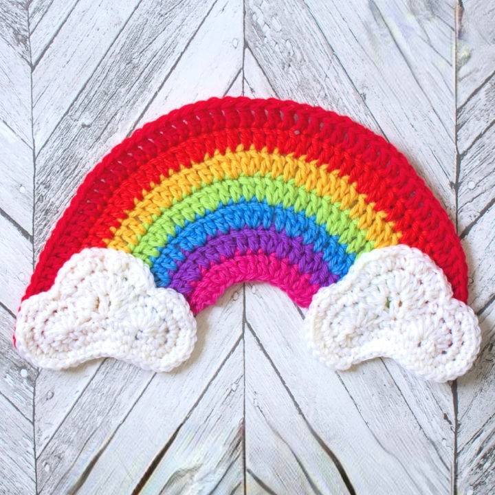 Free Crochet Rainbow Pattern