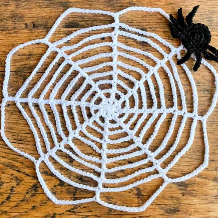 Free Crochet Spider Web Pattern for Beginners