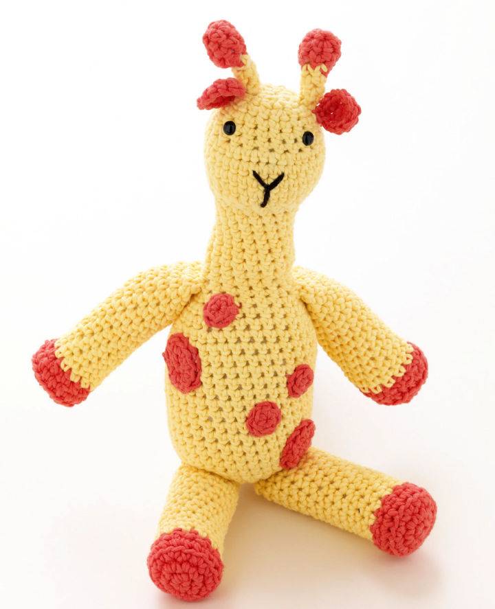 Free Crochet Toy Giraffe Pattern to Print