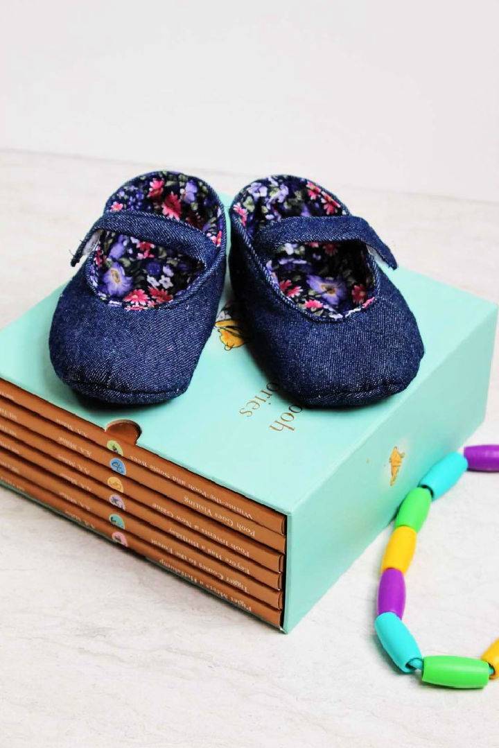 Free Fabric Baby Shoes Sewing Pattern