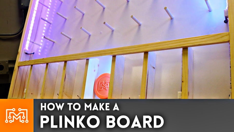 Free Wooden Plinko Board Plan