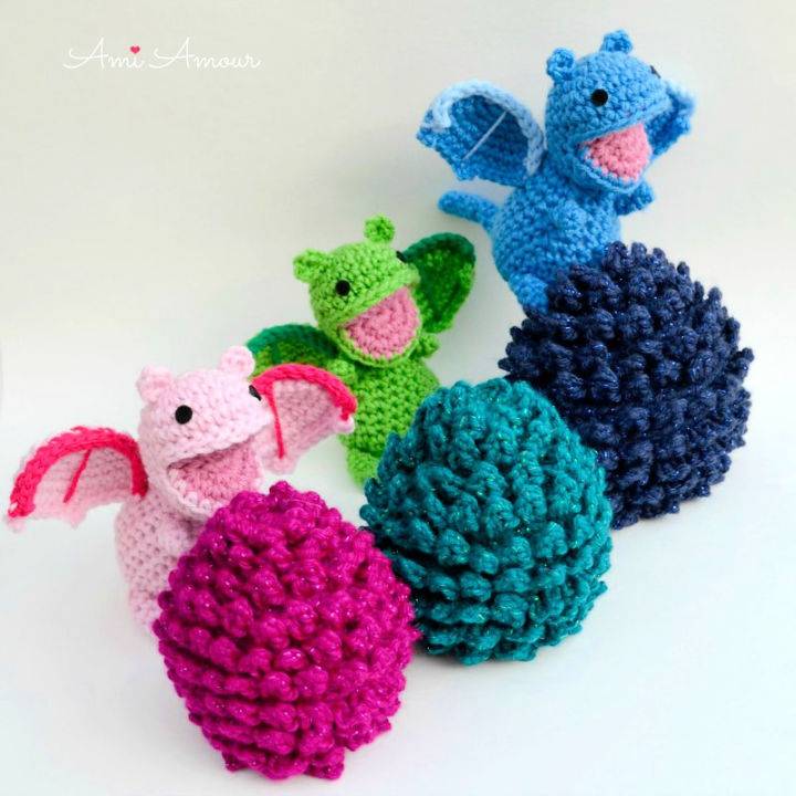 Gorgeous Crochet Dragon Egg Amigurumi Pattern