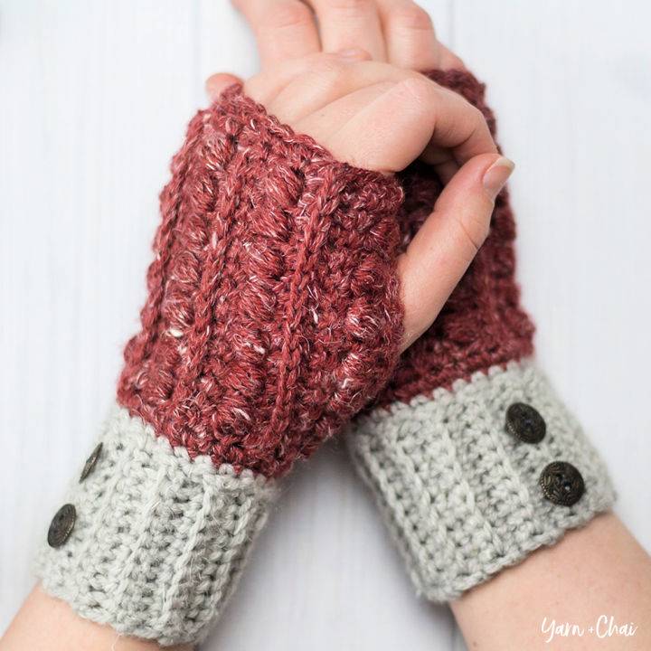 Gorgeous Crochet Malia Fingerless Gloves Pattern