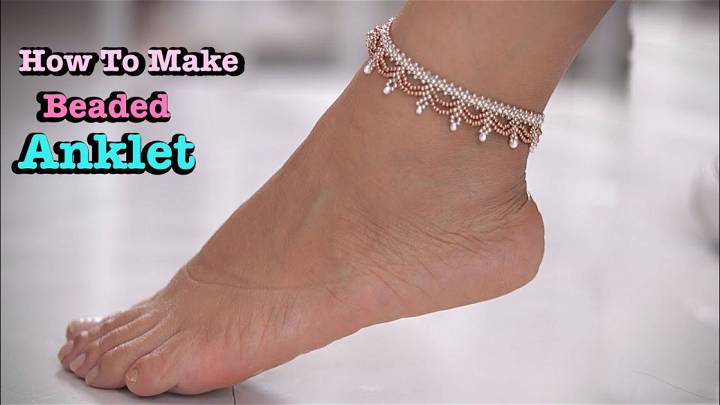 Handmade Beaded Anklet