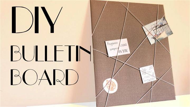 Handmade Bulletin Board Tutorial