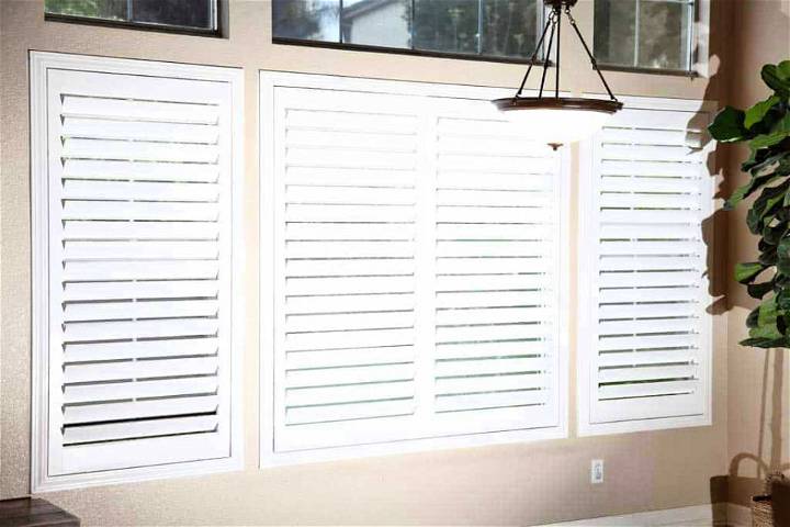 Handmade Plantation Shutters From Plywood