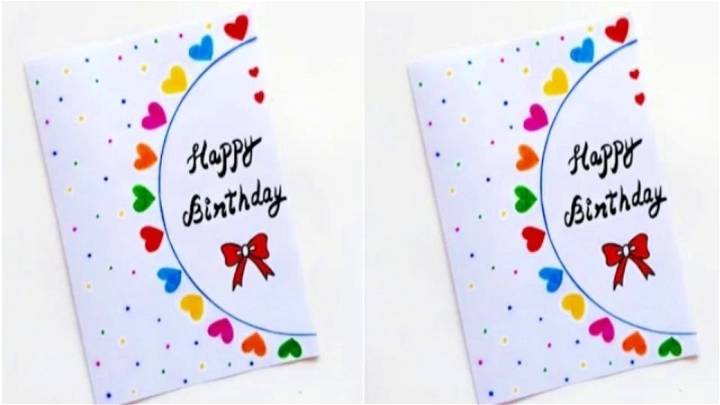 DIY Happy Birthday Greeting Card 