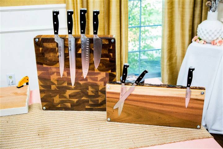 Cool DIY Transparent Knife Block