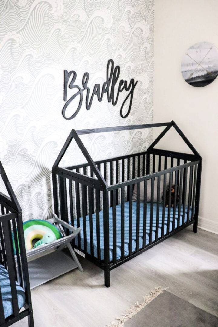 DIY House Frame Crib OR Toddler Bed