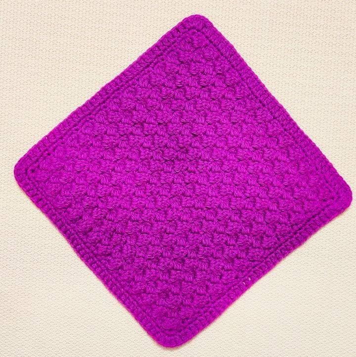 How Do You Crochet a Textured Square Potholder